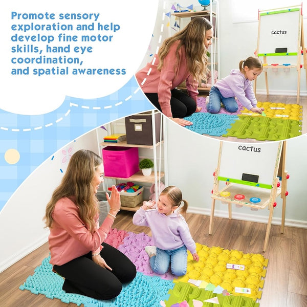 Sakerplus® TPU Sensory Textured Floor Mats