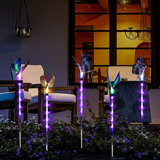 Solar Butterfly Stake Light, 3 Pack
