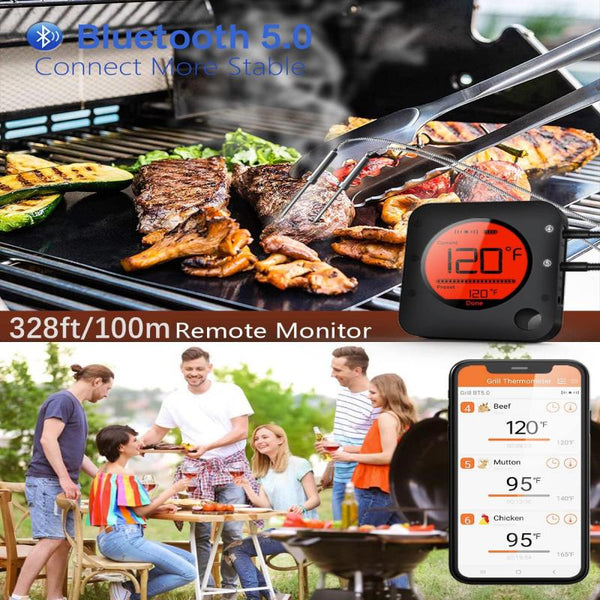 Sakerplus® Wireless Bluetooth Meat Thermometer