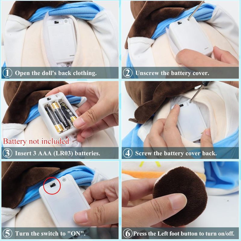 Sakerplus® Breathing Virgin Mary Plush Doll