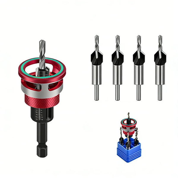 Sakerplus® Two-Flute Counterbore with Depth Stop