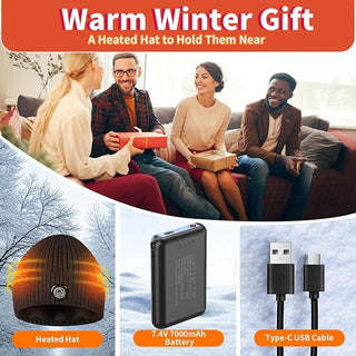 Sakerplus® Heated Electric Windproof Thermal Beanie