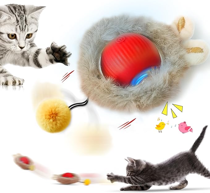 Sakerplus® Interactive Cat Toy Ball For Indoor Cats
