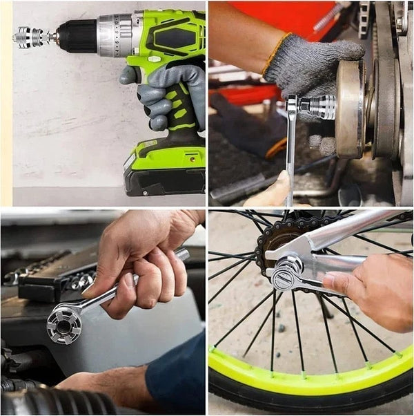Sakerplus® Multi-function Universal Socket Wrench Tool