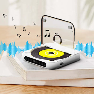 Sakerplus Portable Bluetooth-compatible CD Player