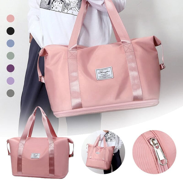 Sakerplus® High-capacity Double-layer Wet Separation Travelling Bag