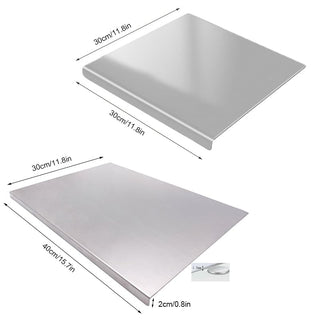 Sakerplus® Stainless Steel Kitchen Cutting Board