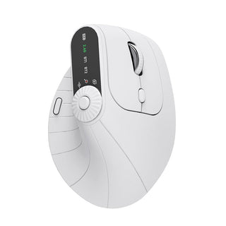 Sakerplus® Ergonomic Triple-Connect Wireless Mouse