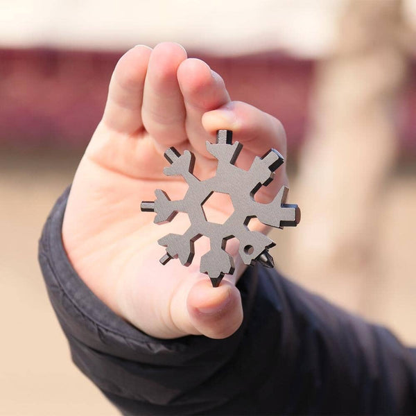 Sakerplus® 18-in-1 Stainless Steel Snowflakes Multi-tool