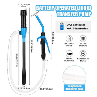 Sakerplus® Portable Power Battery Pump