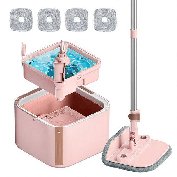 Sakerplus® Upgrade Spin Mop Bucket with Detachable Inner Bucket