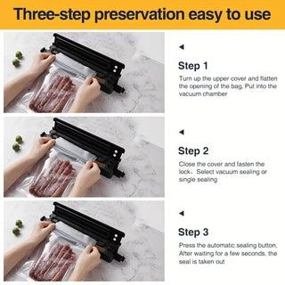 Sakerplus® Food Saver Vacuum Sealer Machine