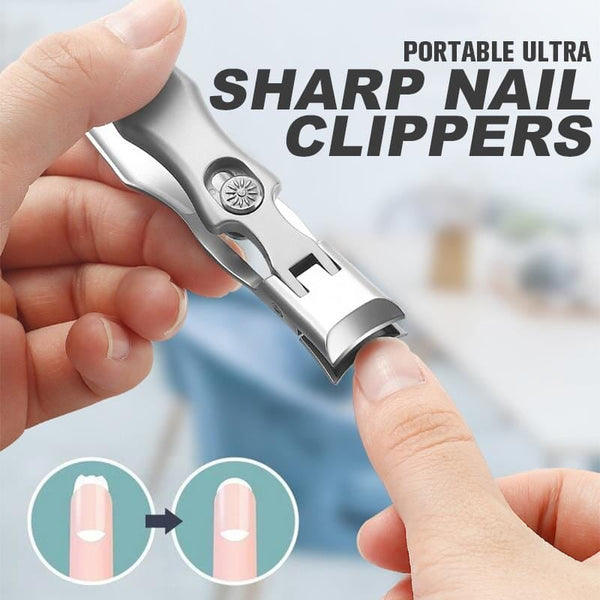 Sakerplus® Portable Ultra Sharp Nail Clippers