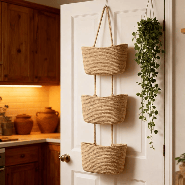 Sakerplus® Decorative 3-Tier Hanging Organizer Bag