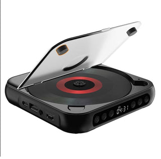Sakerplus Portable Bluetooth-compatible CD Player