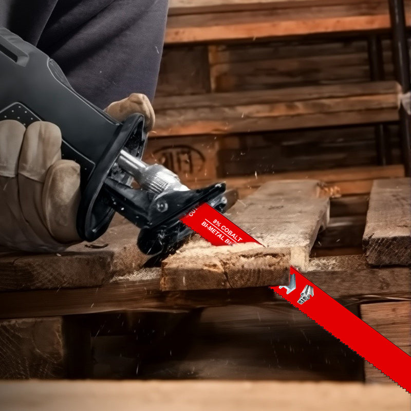 Sakerplus Pack of 6-Inch Metal Sawzall Blades