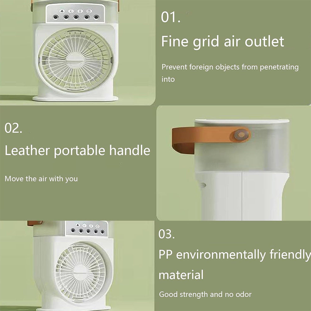 Sakerplus Portable Air Conditioner Cooling Fan