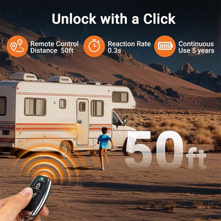 Sakerplus® Trailer Door Lock System