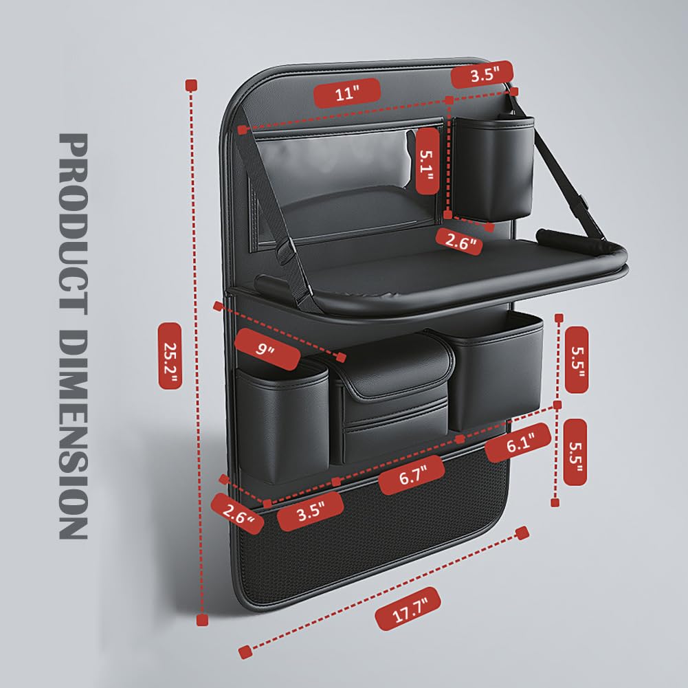 Sakerplus Car Seat Back Organizer