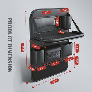 Sakerplus Car Seat Back Organizer