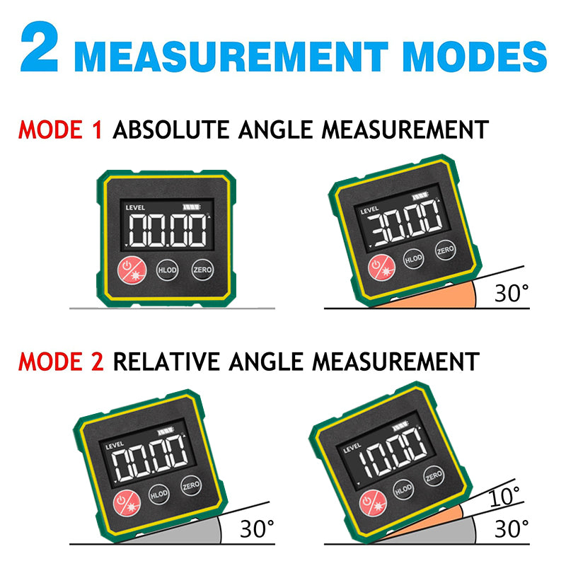 Saker Magnetic Digital Angle Finder