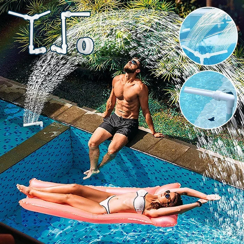 Sakerplus Dual Spray Pool Fountain Cooler