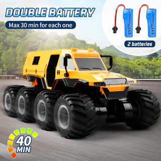 Saker Amphibious 8-Wheel Off-Road Remote Control Car