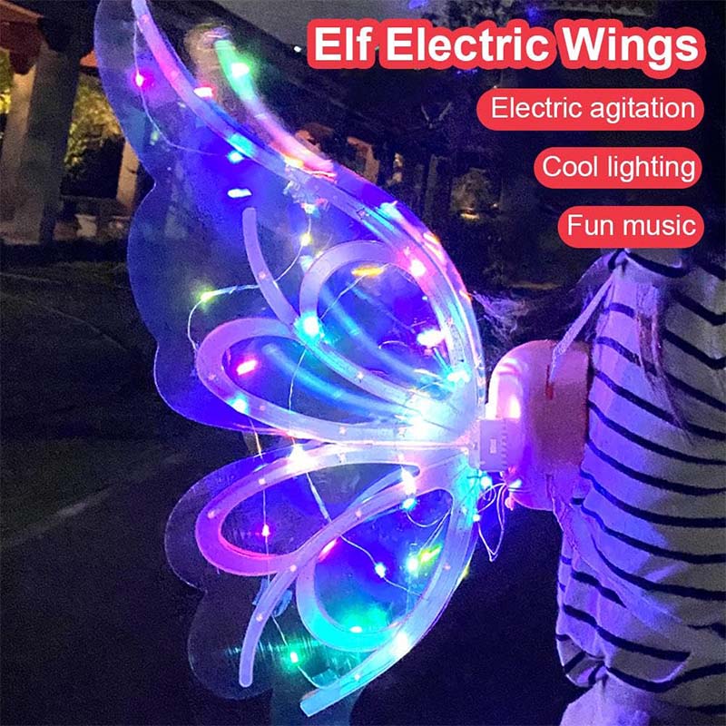 Sakerplus® Light Up Butterfly Wings Costume For Kids