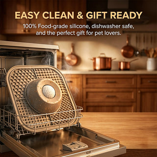 Sakerplus® Interactive Slow Feeder Lick Bowl