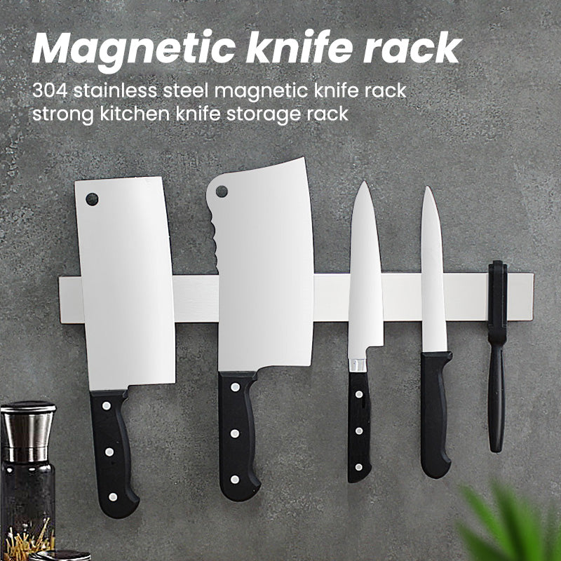 Sakerplus Magnetic Stainless Steel Knife Holder