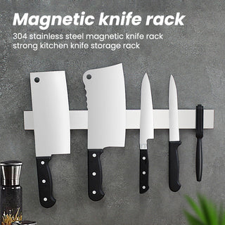 Sakerplus Magnetic Stainless Steel Knife Holder