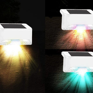 Saker Solar Deck Lights Outdoor 4 Pack