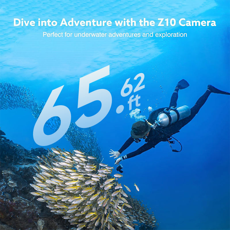 Sakerplus® Magnetic 4K UHD Action Camera