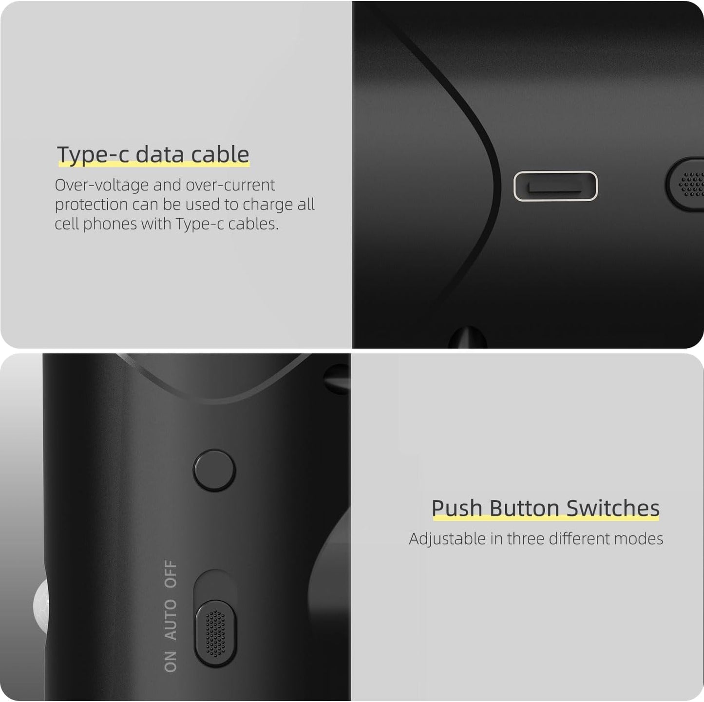 Sakerplus® Magnetic Rechargeable Color-Changing Sconce