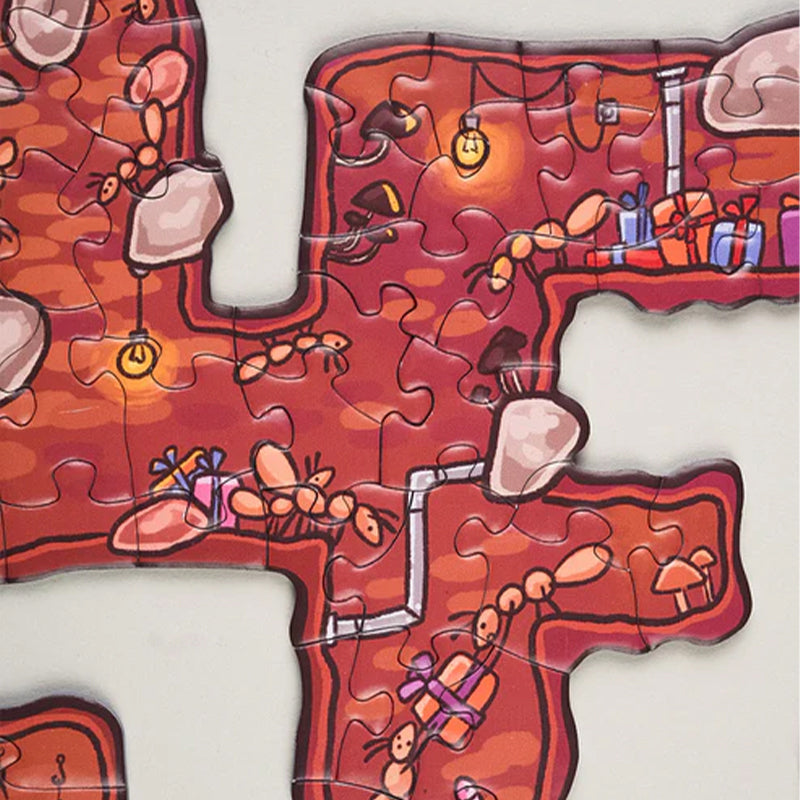 Sakerplus® Edgepiece Puzzle summer day on the river