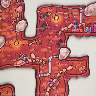 Sakerplus® Edgepiece Puzzle summer day on the river