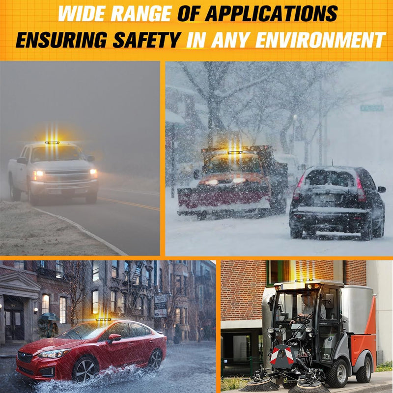 Sakerplus LED Flashing Strobe Light Bar