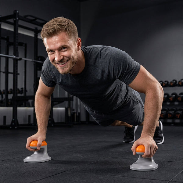 Sakerplus® Ergonomic Push Up Bars With Mat