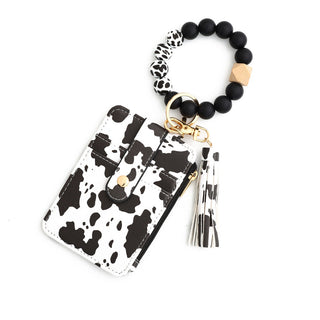 Sakerplus® Wristlet Keychain Bracelet Wallet