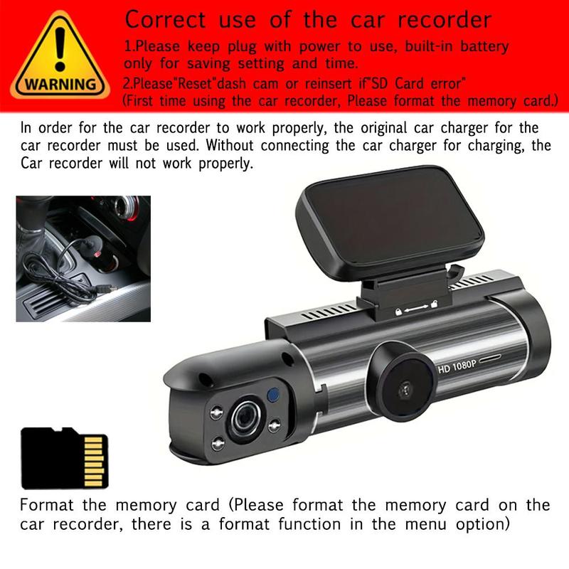 SAKER® Front & Rear Dashcam