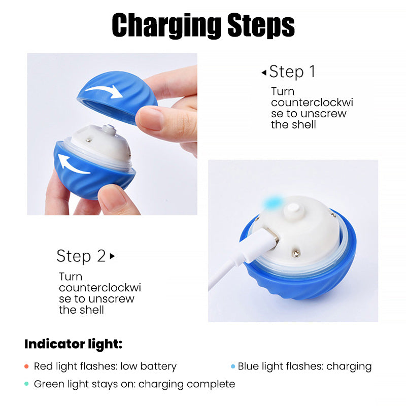 Sakerplus Electric Pet Food Leaking Ball