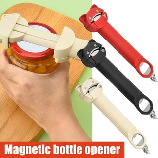 Sakerplus Retractable Magnetic Jar Opener