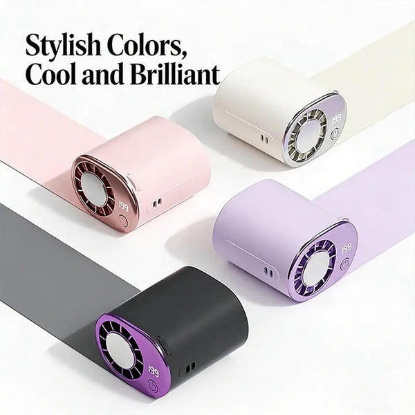 Sakerplus® 360° Rotating Semi-Cooling Clip Fan