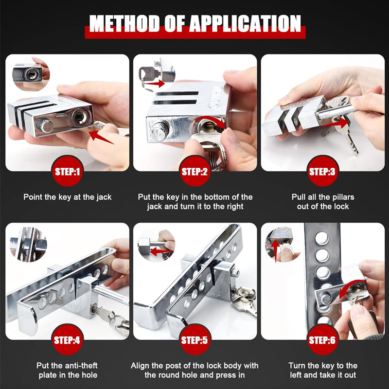 Sakerplus Car Brake Clutch Security Lock Tool