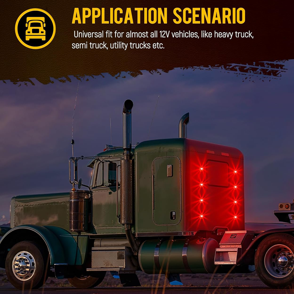 Sakerplus® Glass Watermelon Lights with Green LEDs