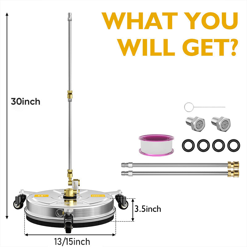 Saker Stainless steel pressure washer