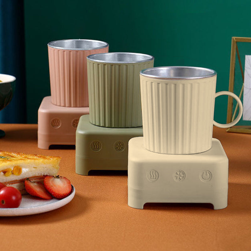 Sakerplus Portable Beverage Chiller and Heater Cup