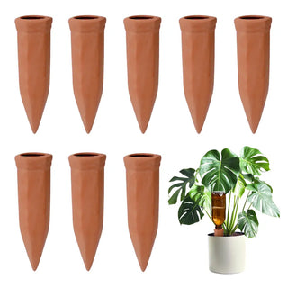 Sakerplus® Self-Watering Terracotta Plant Spikes Pack