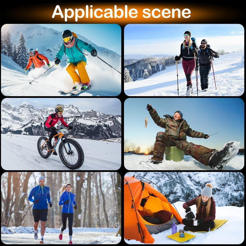 Sakerplus® Rechargeable Electric Heated Winter Gloves