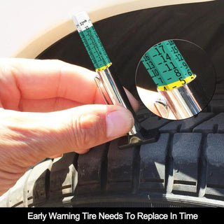 Sakerplus® Tire Tread Depth Gauge Universal